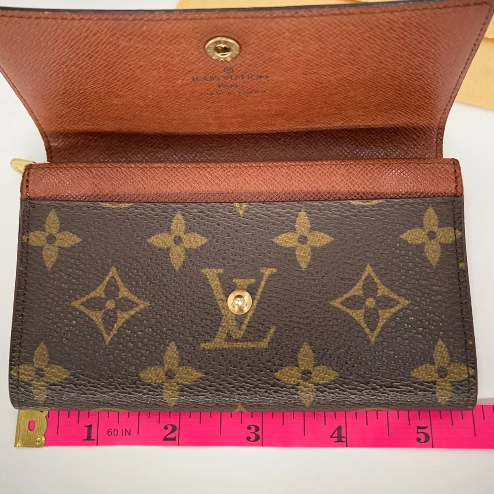 LV Portomone Vietresor Monogram Wallet Great Condition /Box and Dust Bag - Picture 13 of 16